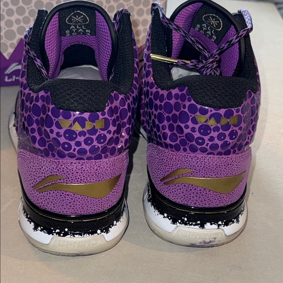 Li-Ling Way of Wade Limited Edition syn Sting Ray skin Purple all star Size 15 - Picture 14 of 16